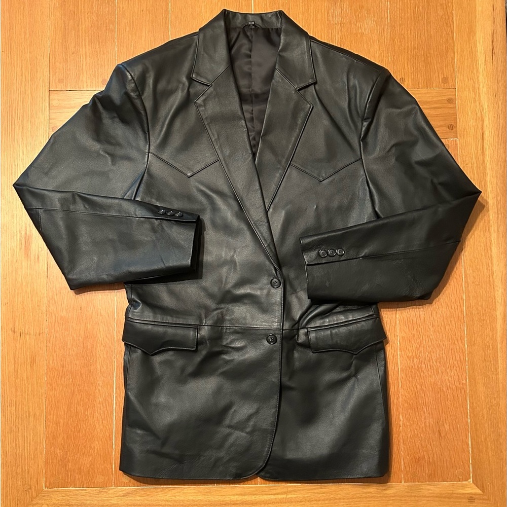 Men’s Western Leather Sport Coat 48L